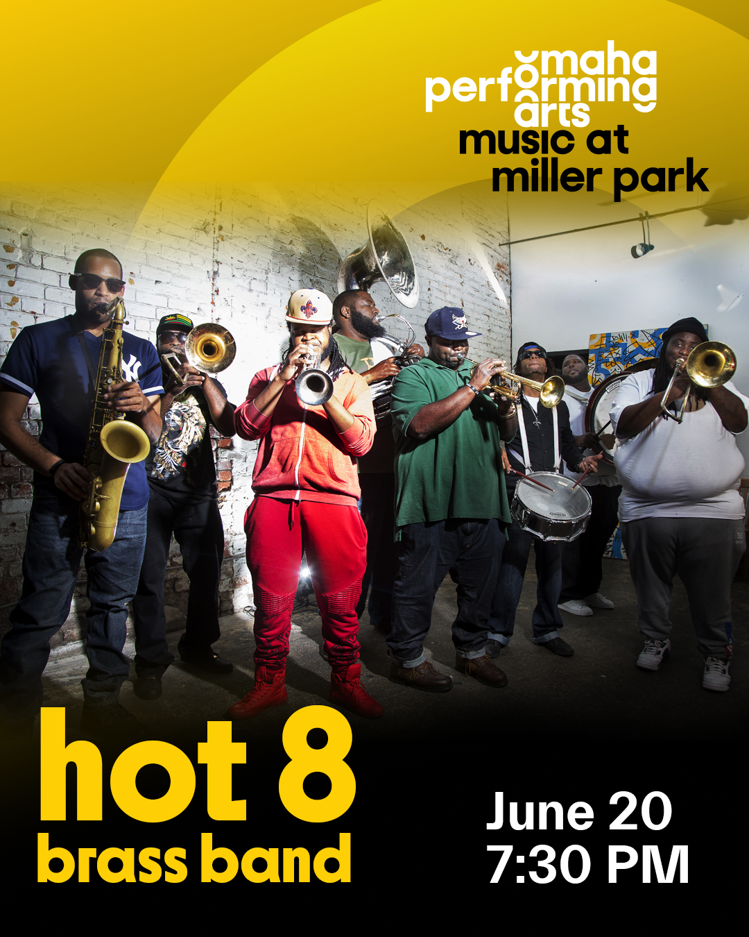 504 to 402: Hot 8 Brass Band Plays Music at Miller Park | The Nat