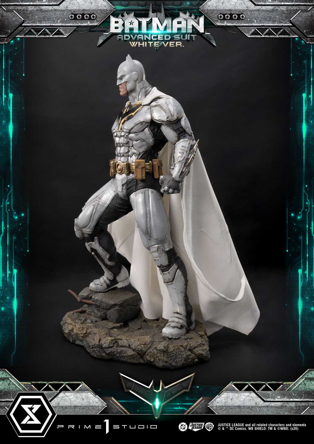 Pre-Orders Open October 9: Batman Advanced Suit White Ver. (Desig