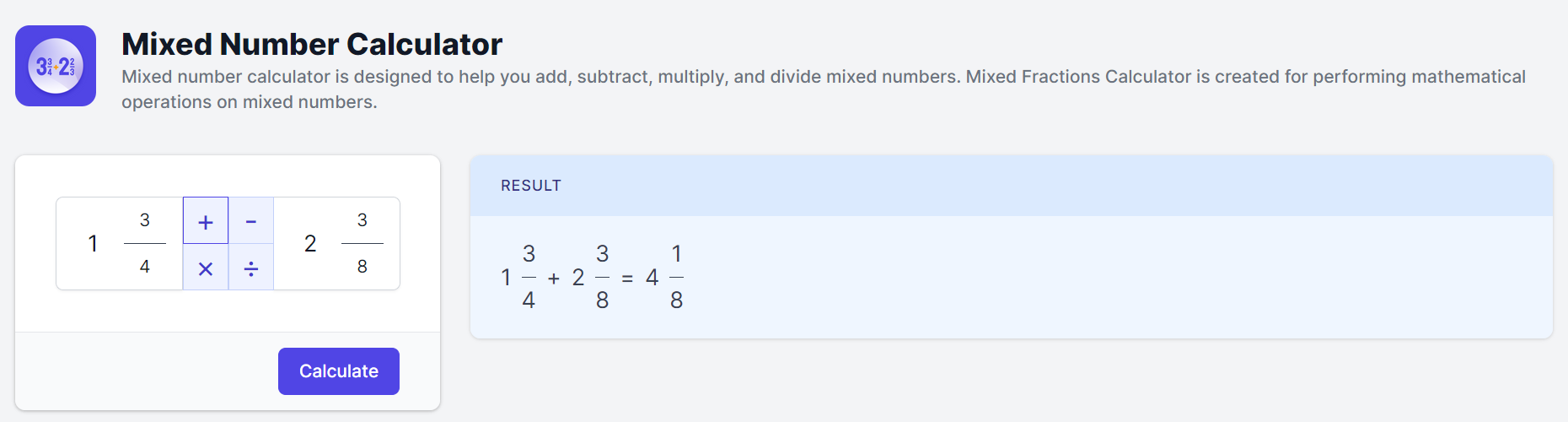 Mixed Number Calculator Launched A Simple Way to Handle Complex