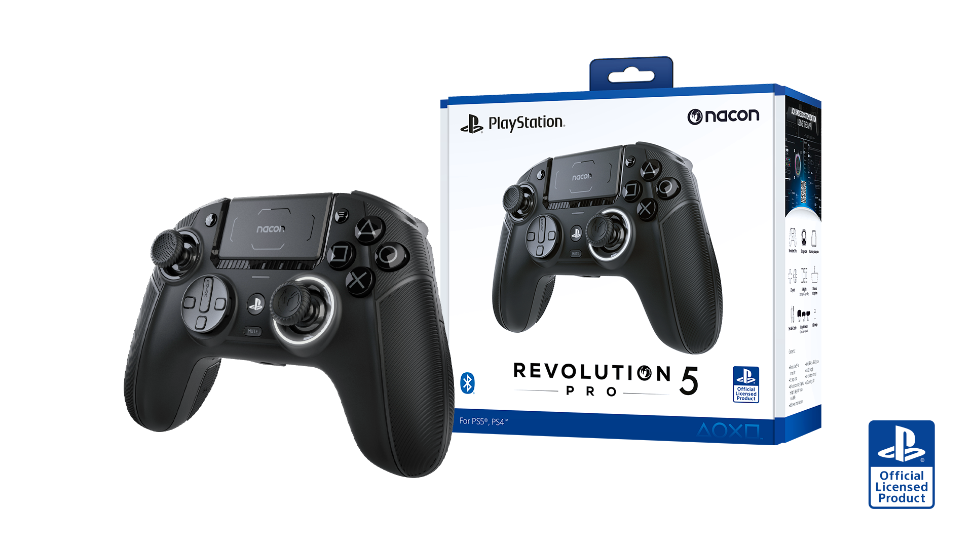 Gamepad Nacon Revolution 5 Pro Branco