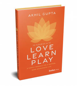 Love, Learn, Play by Akhil Gupta book cover