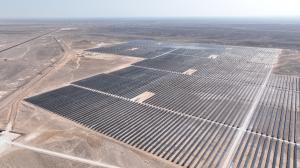 Drone Shot for Masader Al Haq Solar Station