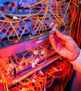 fiber optic wires