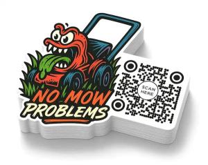 Custom die-cut vinyl stickers and holographic stickers made by Stickerine.com in Greenville, South Carolina