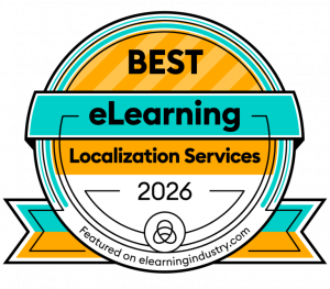 AllenComm recognized for excellence in compliance training with top eLearning localization and custom development services.
