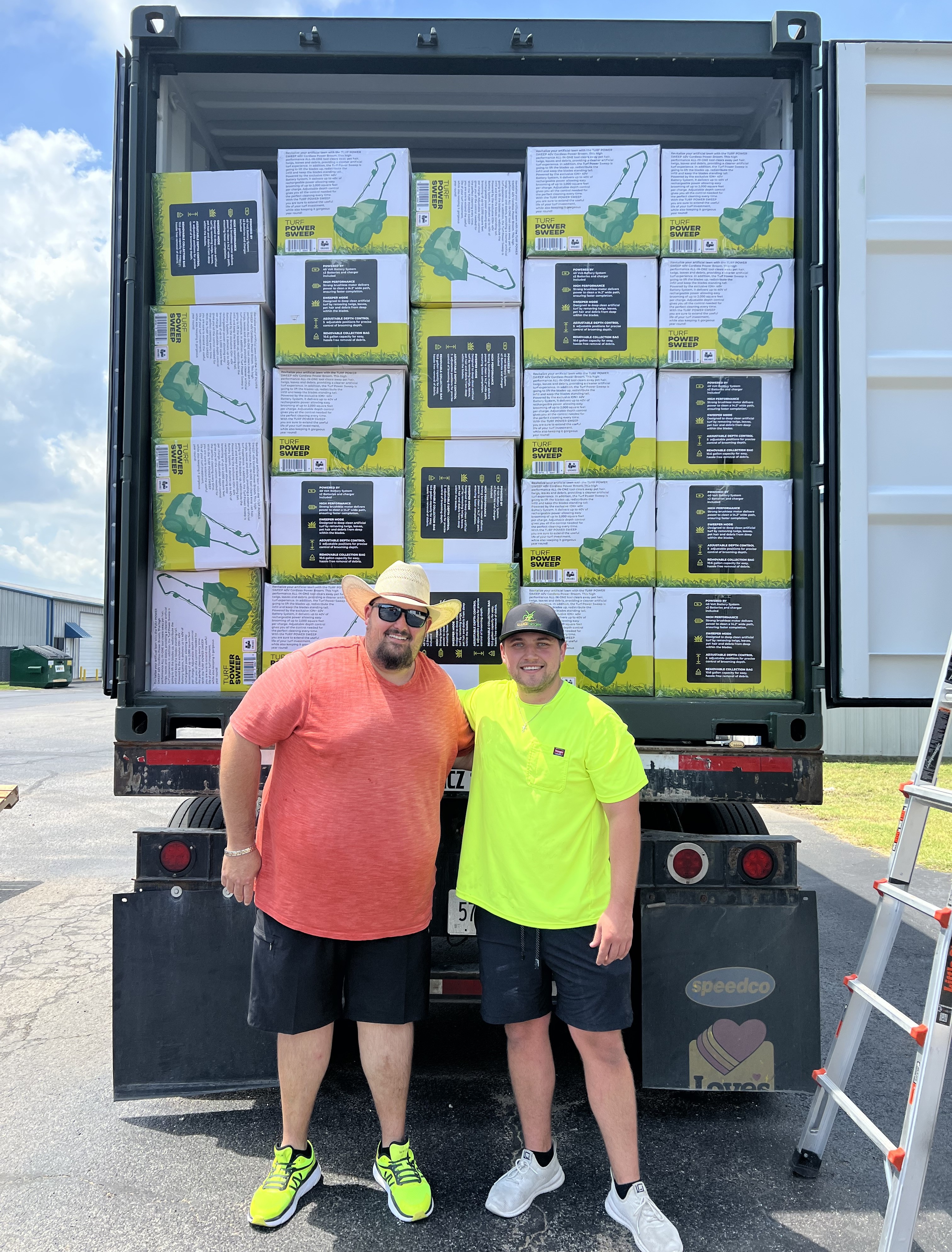 nick and chase with sweepers