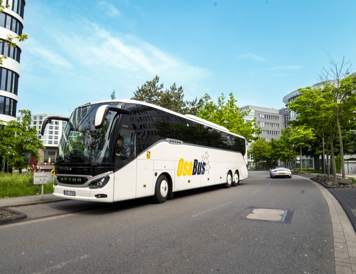 OsaBus - The Fastest growing Charter bus brand in Europe