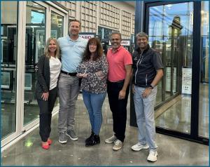 Blytheco Presents Client Transformation Award to Walker Windows