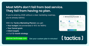 Tactics Planner