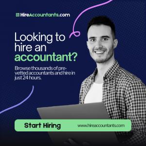 Looking to hire an accountant? Browse thousands of pre-vetted accountants and hire in just 24 hours with HireAccountants.com.