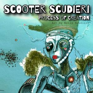 Cover art for Scudieri's single created by his wife of 37 years, artist Kelly Scudieri.