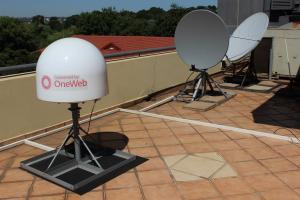 Q-KON's distribution partners Echo Namibia, Oblixx Communication Networks (OCN) and RocketNet Namibia to deliver Eutelsat’s OneWeb Business Broadband satellite connectivity services to Namibia