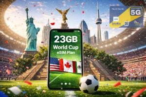Special, highly discounted eSIM plan for World Cup fans