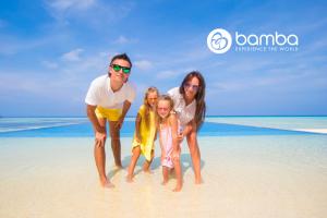 Happy family on vacation