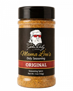 Bottle of Mama Lou's Seasoning