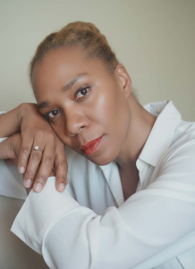 Portrait of award-winning poet and author Chyrel J. Jackson, author of Unsung Canaan Ballads.