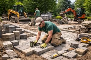 Landscaping Industry Expands Workforce to Meet Growing Hardscaping Needs 19 Landscaping Industry Expands Workforce and Equipment to Meet Growing Hardscaping Needs