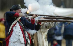 Battle of Cowpens reenactment in Spartanburg, S.C.