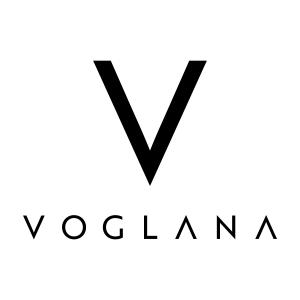 Voglana Logo — Premium moderne Wanduhren und Tischuhren