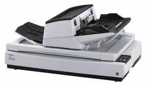 PFU America, Inc. and The Crowley Company Partner to Deliver Certified PaperStream® Capture Pro Solutions 14 Photo of RICOH fi-7700 flatbed production document scanner