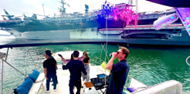 San Diego bachelorette party boat_