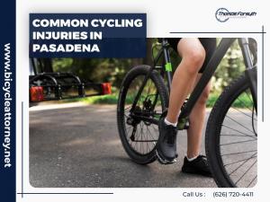 Common Cycling Injuries in Pasadena