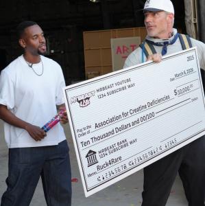 donation from mrbeast labs