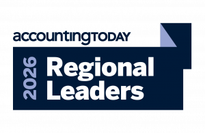 Accounting Today graphic announcing “2026 Regional Leaders” recognition awarded to Duffy Kruspodin, LLP.