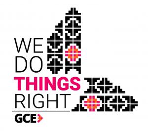 Logo de Grupo Consultor Empresarial (GCE), grupo internacional de servicios de Employer of Record y administración global de nómina que celebra 25 años y obtiene certificaciones ISO.