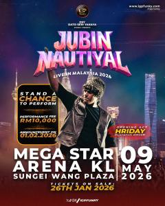 Jubin Nautiyal Live in Malaysia