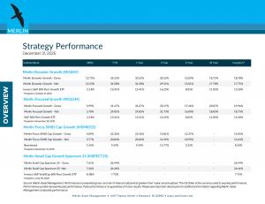 Merlin Asset Management Strategy Performance as of December 31, 2025