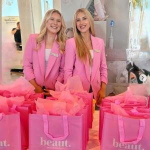 BEAUT. luxury gift bags showcased at the Toast to Hollywood gifting suite.