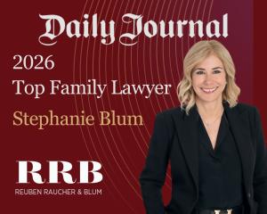 Reuben Raucher & Blum’s Stephanie Blum Named a 2026 Top Family Lawyer by the Daily Journal