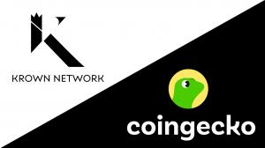 Krown Network and CoinGecko