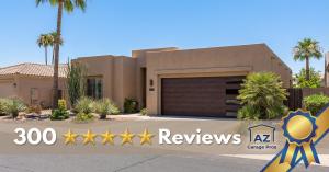 AZ Garage Pros Phoenix garage door company 300 five-star reviews