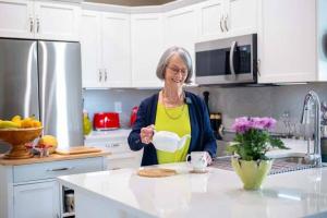 Daily routine at Currie Green independent living