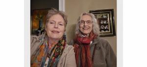 Pam Lewis & Rudy Jordan (Left to right)