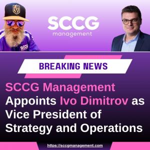 SCCG Management Appoints Ivo Dimitrov as Vice President of Strategy and Operations