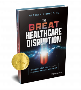 Book cover of "The Great Healthcare Disruption"