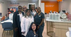 Stanton Optical Boiling Springs Staff Celebrating Grand Opening Ceremony