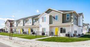 Grocapitus Plans Second Phase of Idaho Falls Townhome Community as Demand for Attainable Housing Continues to Rise 7 Equinox on Lincoln Townhomes Exterior in Idaho Falls, ID