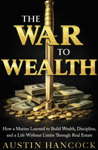 Austin Hancock went from troubled teenager to multi-million-dollar real estate investor — and in The War to Wealth, he reveals the discipline-driven framework that made it possible austin hancock 2