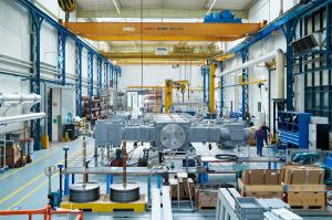 Assembly of a process gas compressor