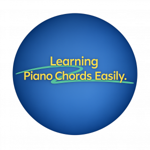 Looty Chords logo for a piano and guitar chord practice app.