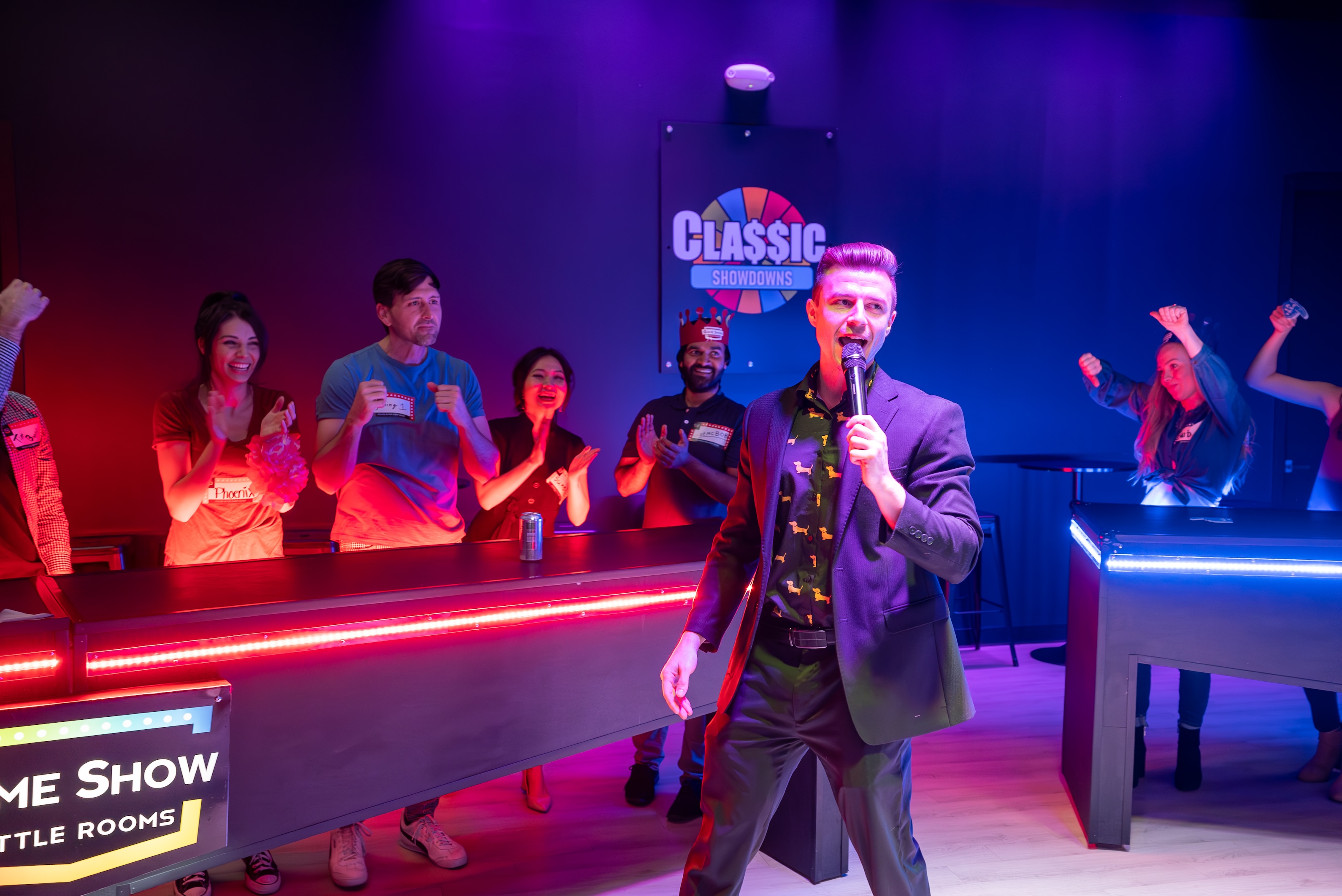 Game Show Battle Rooms Orlando.- The Pointe |. Game Show Host + Guests
