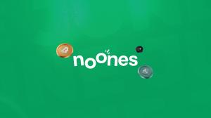 The noones logo with crypto coins