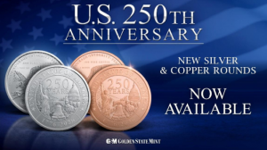 Golden State Mint US 20th anniversary coins