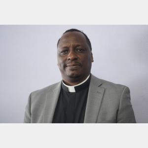 Portrait of Rev. David Ndungu, Christian author, pastor, and spiritual mentor