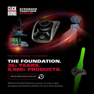 Graphic showing the foundation of Stronger Together: Click Bond's Proven Fasteners