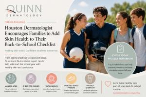 Back-to-School Healthy Skin Checklist